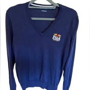Polo Ralph Lauren Golf 100% Merino Wool Sweater Size Large PGA Baltusrol 2016